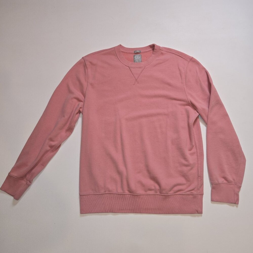 Gap Womens Large Vintage Soft Crew Neck Pink Sweatshirt V300782 H020 Oversized‎